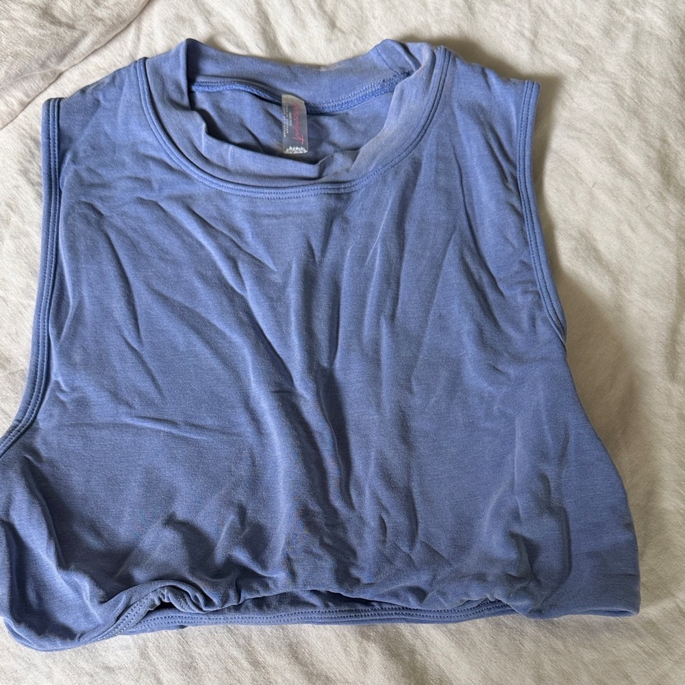 FP Movement by Free People Blue Tank Top